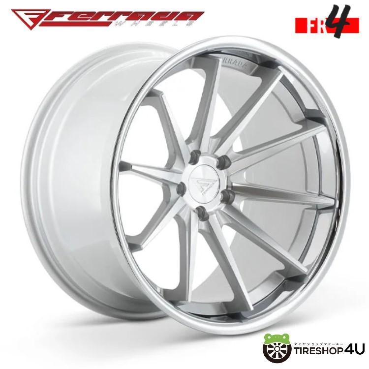 FERRADA FR4 19x10.5J 5/120 +38 MCSL マシンシルバー/クロームリップ