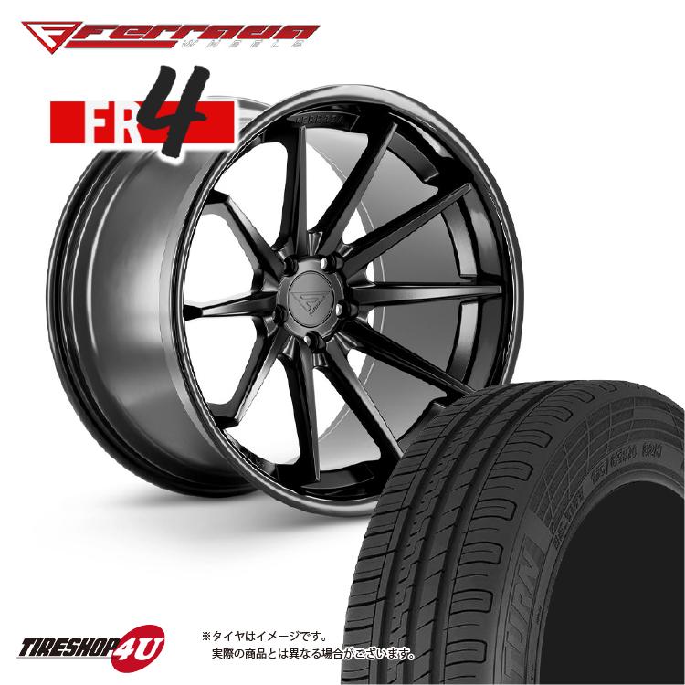 タイヤホイール4本セット Ferrada FR4 22x10.5J 5/127 +35 MBK 指定輸入タイヤ 265/40R22 JEEP グランドチェロキー WK (SRT8対応)｜tireshop4u