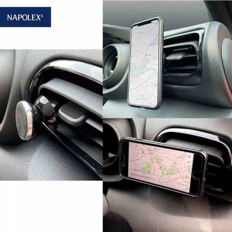 NAPOLEX（ナポレックス） マグネット 車載ホルダー エアコンルーバー