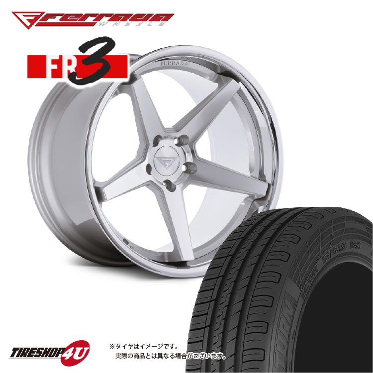 タイヤホイール4本セット Ferrada FR3 F:22x9.0J 5/130 +42 R:10.5J 5/130 +45 MS 指定輸入タイヤ F:265/30R22 R:295/25R22 ポルシェ パナメーラ｜tireshop4u