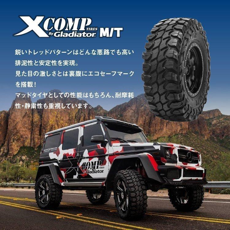 4本セット 35x12.50R17 2022年製 GLADIATOR グラディエーター X COMP M/T 35x12.50-17 126Q E LT サマータイヤ 新品4本価格｜tireshop4u｜03