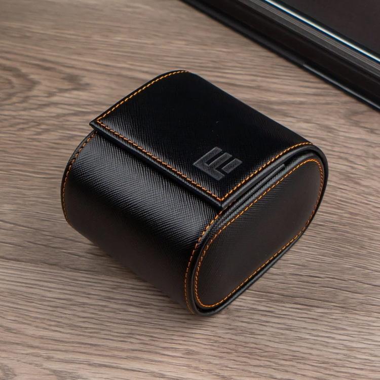 IFL Watches ウォッチロール 1本用 Saffiano Black ブラック 本革 高級