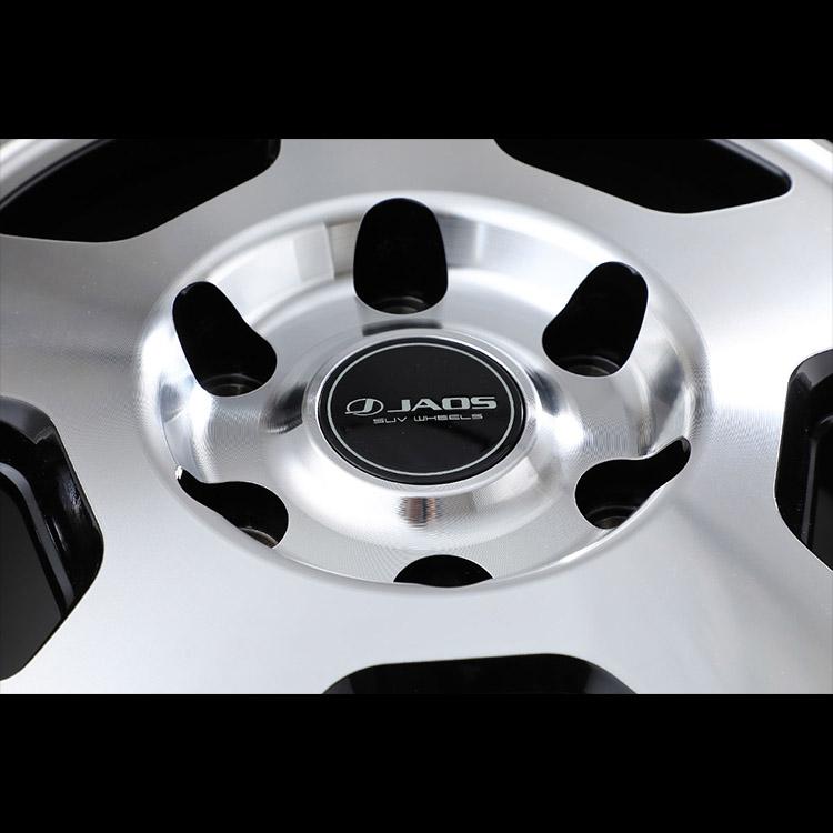 4本購入で送料無料 JAOS ASTELLA CM-04 17x6.5J 6/139.7 +48 BLACK/POLISH 新品ホイール1本価格｜tireshop4u｜05