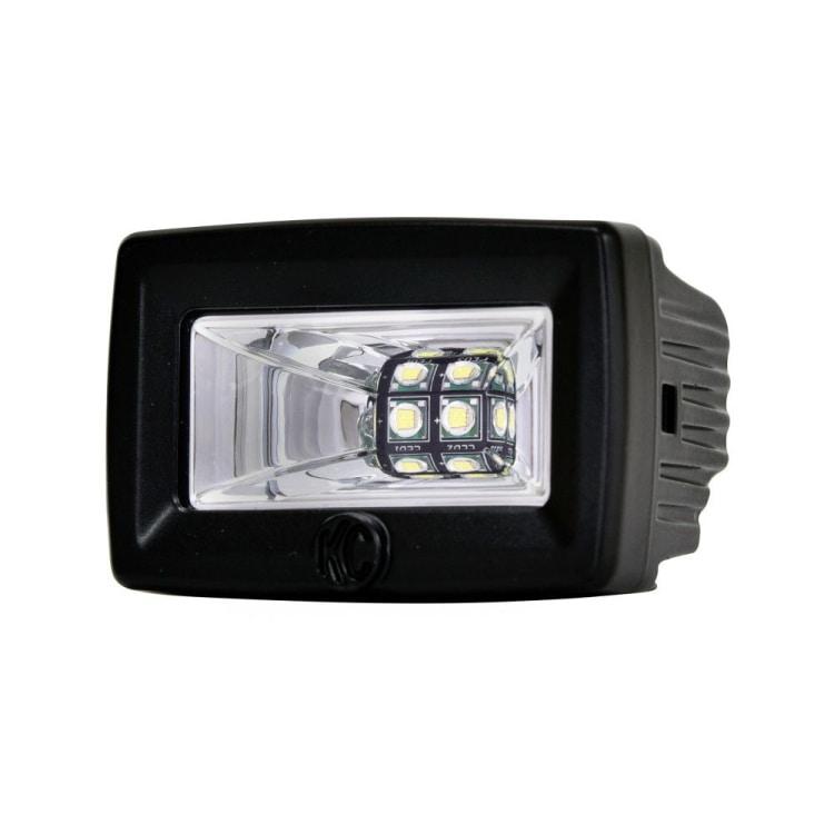 KC HiLiTES 2 C-Series C2 LED - 2-Light System - Backup - 20W Flood Beam 2インチ Cシリーズ ツーライトシステム バックアップ 20ワット フラットビーム｜tireshop4u｜03