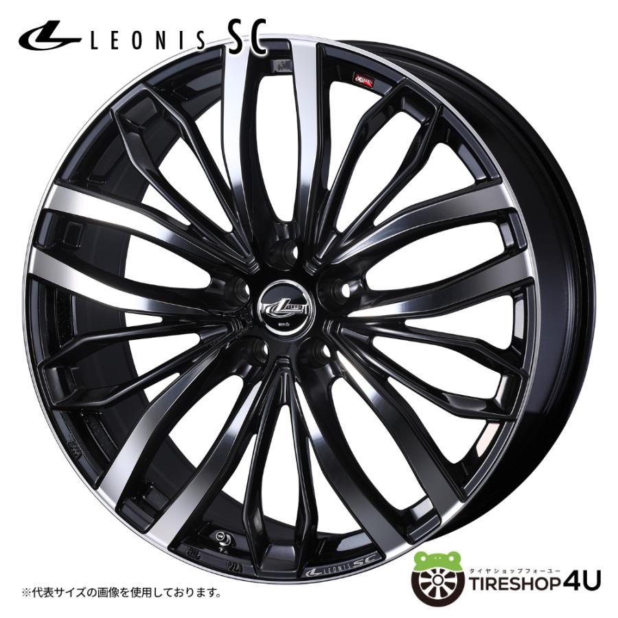 WEDS（ウェッズ） LEONIS SC 18x8.0J 5/114.3 +42 PBMC パールブラック