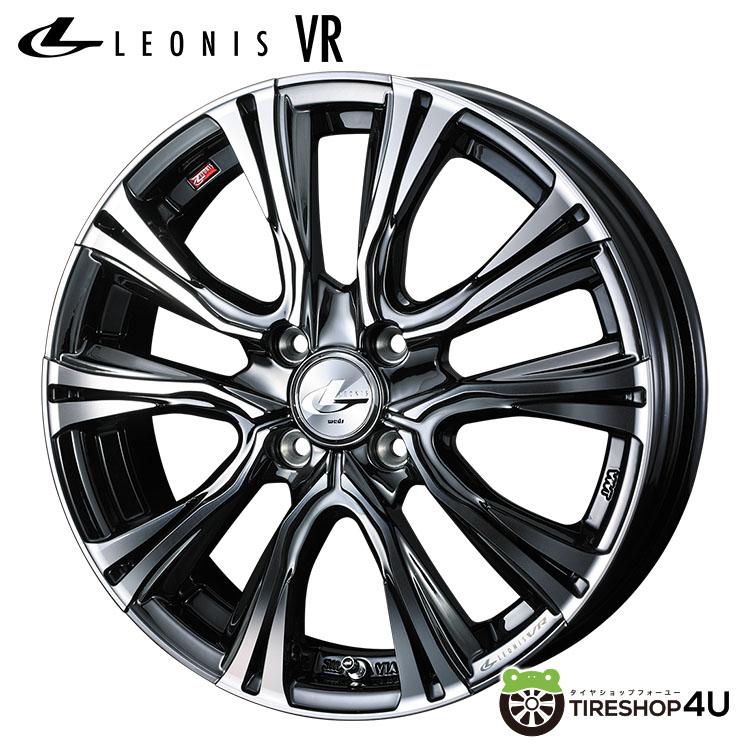 WEDS（ウェッズ） LEONIS VR 16x6.0J 4/100 +50 BMCMC ブラックメタル