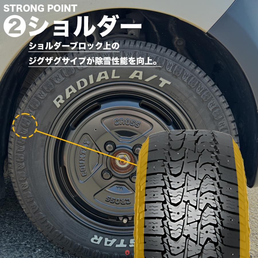 MUDSTAR 145/80R12 2026年製 マッドスター RADIAL A/T 145/80-12 80