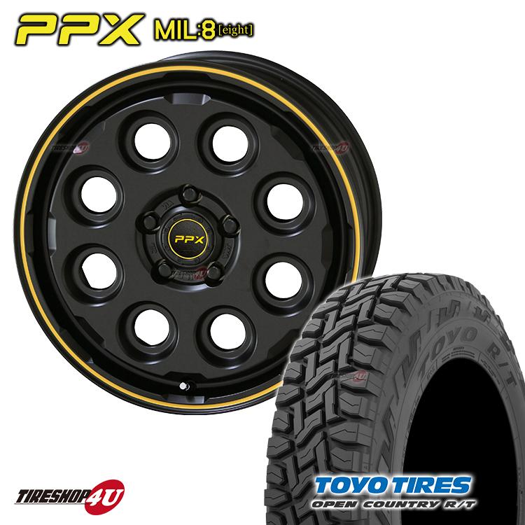 共豊 タイヤホイール4本セット PPX MIL:8 16x6.5J 6/139.7 +38 共豊 タイヤホイール4本セット PPX MIL:8 16x6.5J 6/139.7 +38