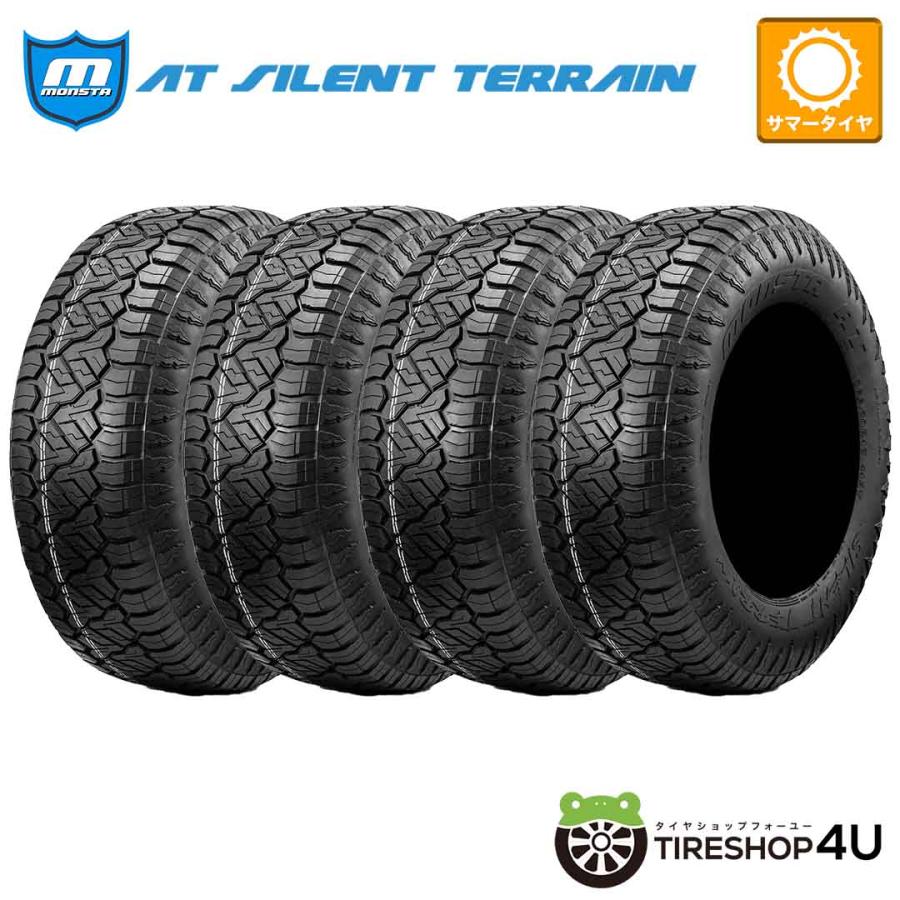MONSTA TYRES 4本セット 285/70R17 2025年製 MONSTA モンスタ AT 