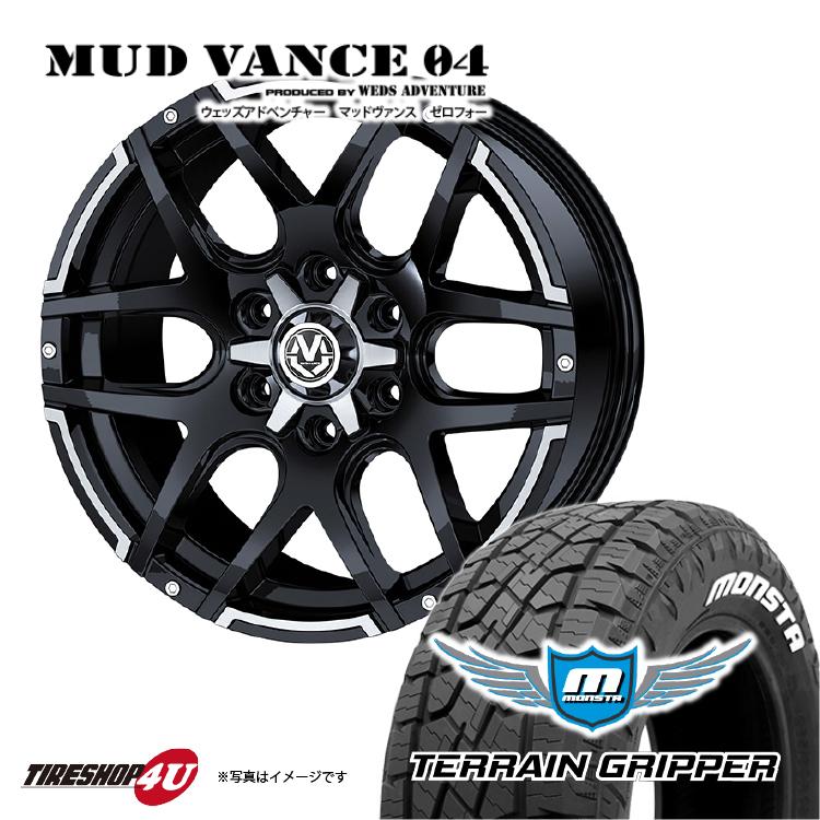 WEDS（ウェッズ） タイヤホイール4本セット MUD VANCE 04 18x8.0J 6 