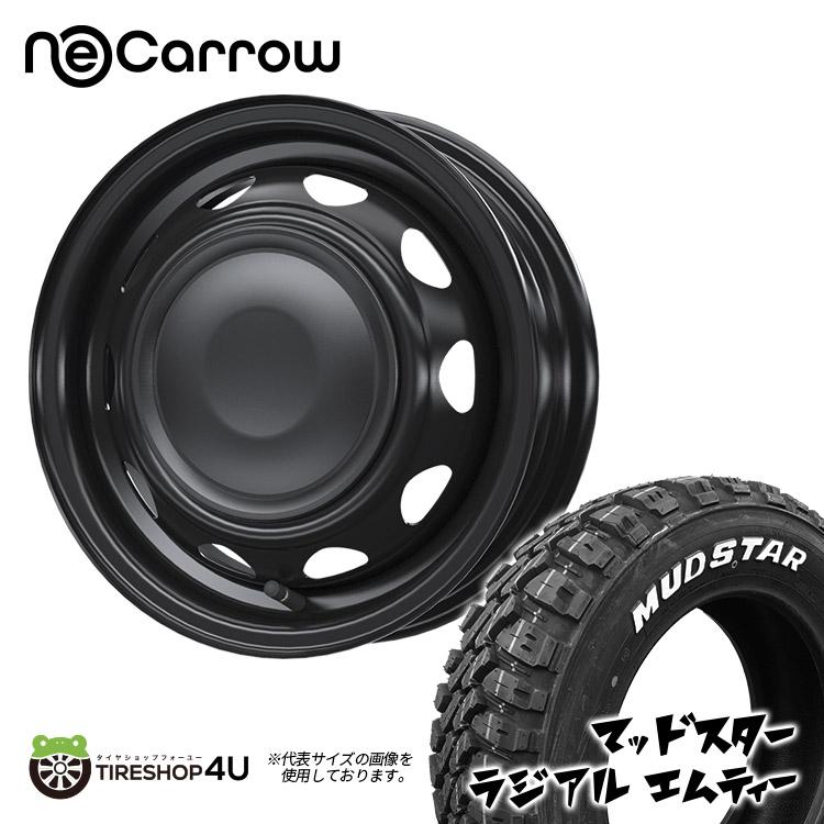 WEDS タイヤホイール4本セット NeoCarrow 14x4.5J 8/100/114.3 +