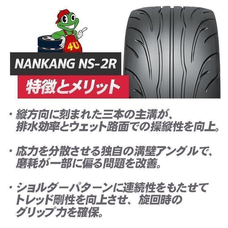 4本セット 245/40R18 2024年製 NANKANG ナンカン NS-2R TREAD 120 245 