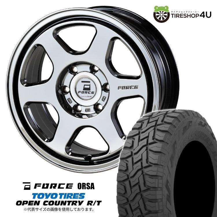 タイヤホイール4本セット FORCE orsa 18x7.5J 6/139.7 +35 SBC タイヤホイール4本セット FORCE orsa 18x7.5J 6/139.7 +35 SBC