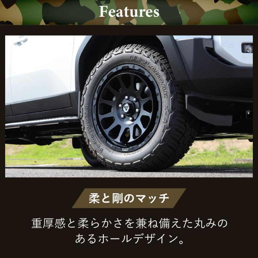 DELTA FORCE タイヤホイール4本セット OVAL 16x6.0J 5/139.7 -5