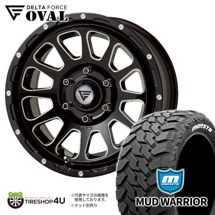 DELTA FORCE タイヤホイール4本セット OVAL 16x7.0J 6/139.7 +38 DELTA FORCE タイヤホイール4本セット OVAL 16x7.0J 6/139.7 +38