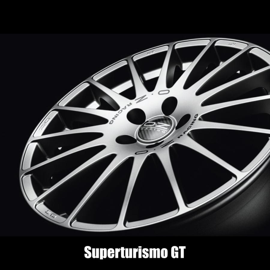 OZホイールSuperturismo GT 4本セット タイヤ付き OZ Racing SUPERTURISMO GT 16x7.0J 4/100 +37 MB マット