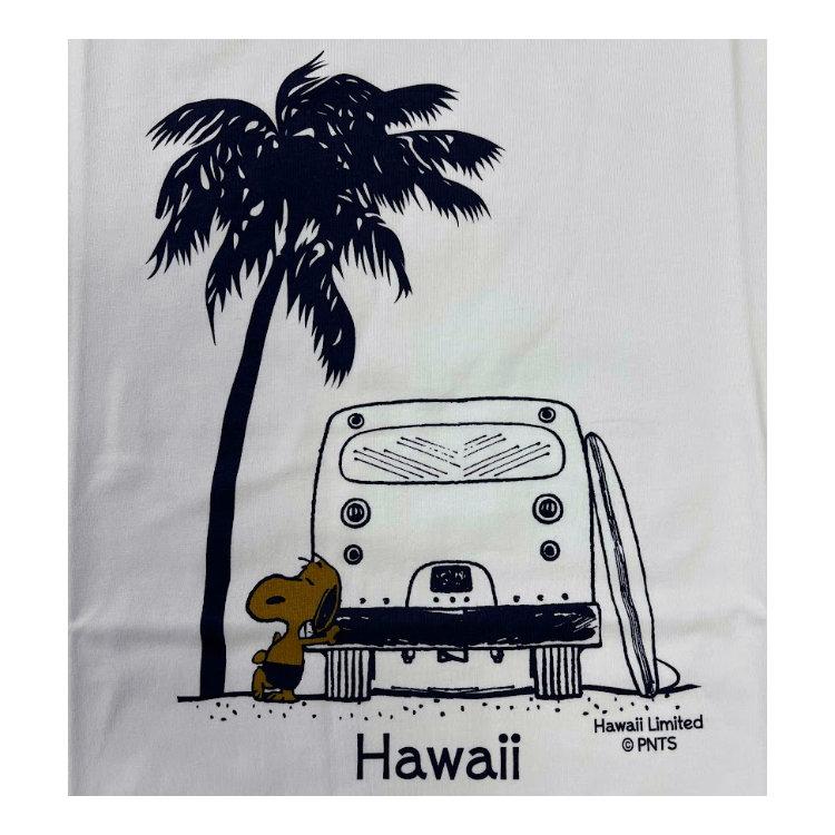 ハワイ限定 日焼けスヌーピー Tシャツ 車 ユニセックス 男女兼用 ハワイ限定 日焼けスヌーピー Tシャツ 車 ユニセックス 男女兼用