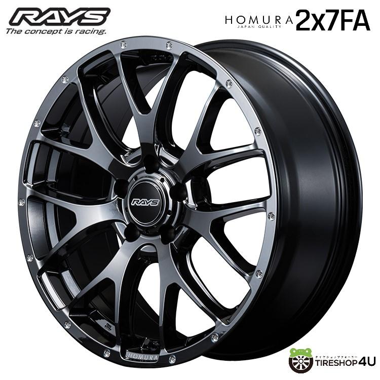 RAYS HOMURA 2x7FA 18x7.5J 5/114.3 +45 YNL ブラッククローム RAYS HOMURA 2x7FA 18x7.5J 5/114.3 +45 YNL ブラッククローム