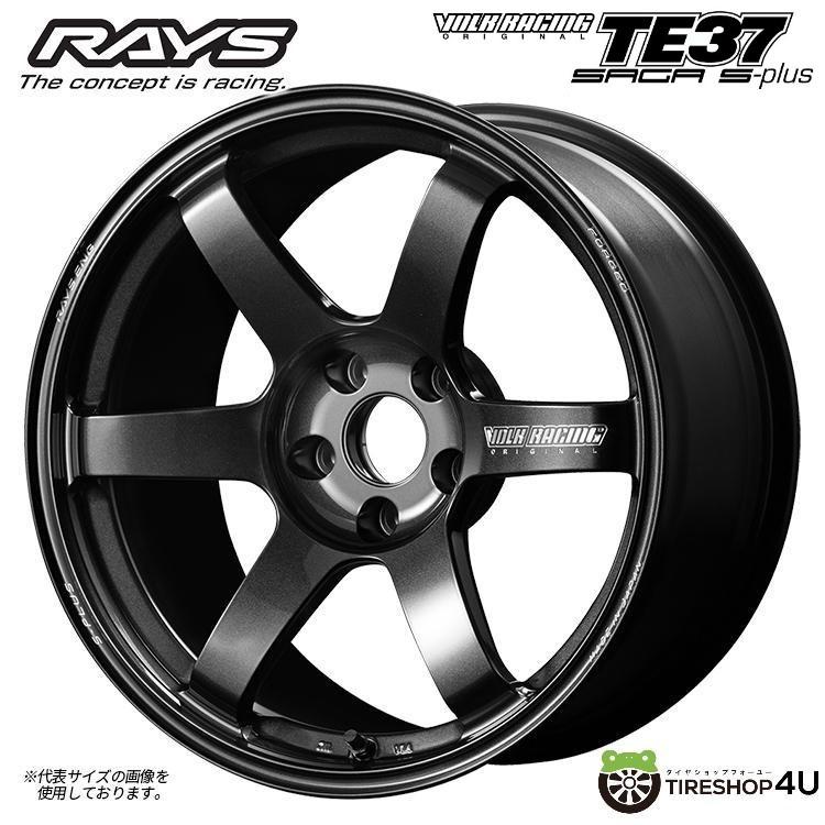 RAYS VOLK RACING TE37 SAGA S-plus 18x8.0J 5/114.3 +45 MM RAYS VOLK RACING TE37 SAGA S-plus 18x8.0J 5/114.3 +45 MM