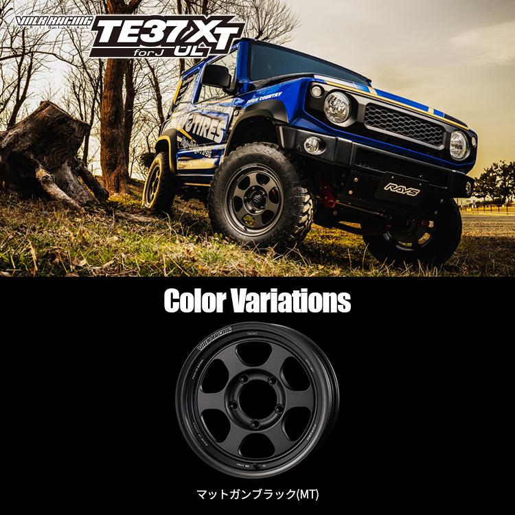 RAYS VOLK RACING TE37XT For J UL 16x6.0J 5/139.7 -6 MT RAYS VOLK RACING TE37XT For J UL 16x6.0J 5/139.7 -6 MT