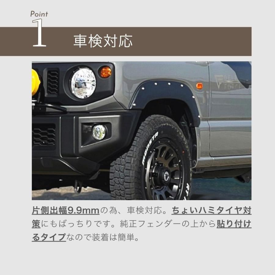 RIVAI OFFROAD 限定特価 車検対応 9.9mm JB64 オーバー