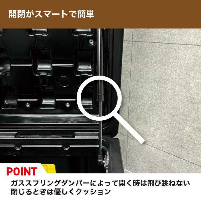 2点セット リックスボックス 85L ラギットケース & クイックマウント RIXBOX 無骨 カスタム 多機能 便利 RUGGED CASE QUICK MOUNT