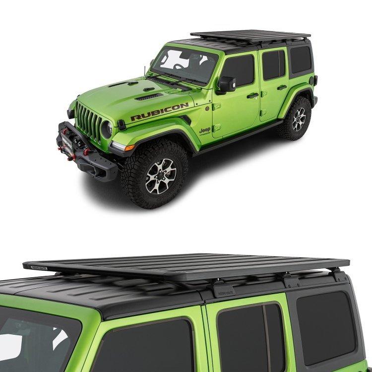 【2026年1月8日以降の発送予定】 RHINO-RACK ライノラック PIONEER PLATFORM (1828mmx1426mm) WITH BACKBONE 取り付けキット Jeep ラングラー JL 【HO4242411701】(154000円)