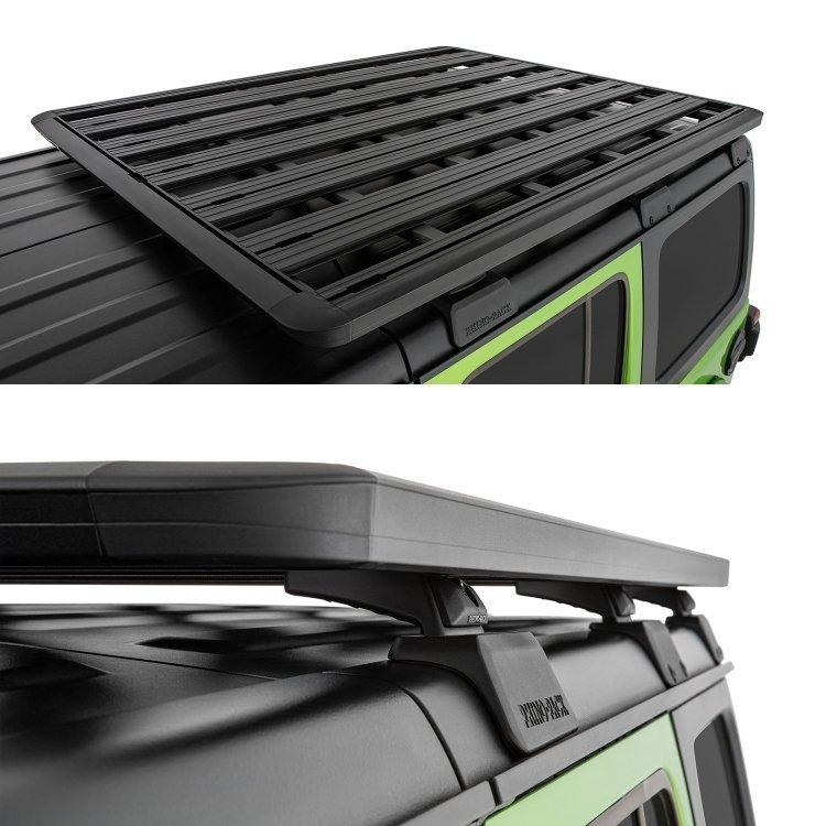 【2026年1月8日以降の発送予定】 RHINO-RACK ライノラック PIONEER PLATFORM (1828mmx1426mm) WITH BACKBONE 取り付けキット Jeep ラングラー JL 【HO4242411701】(154000円)