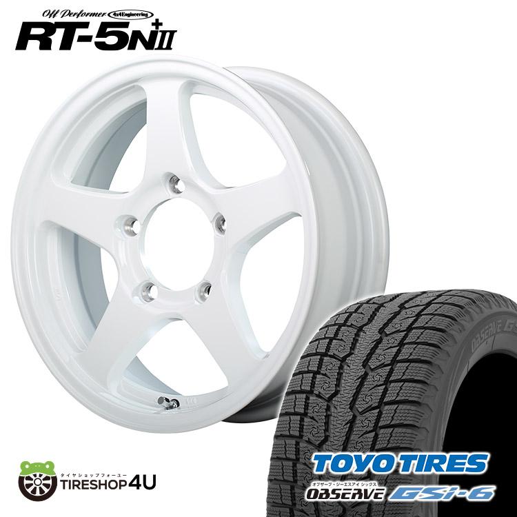 スタッドレスタイヤホイール4本セット RT5N+2 16x5.5J 5/139.7 +22