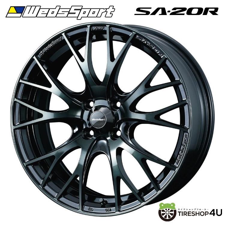WEDS 4本購入で送料無料 Weds Sport SA-20R SA20R 17x7.0J 4/100 +43 