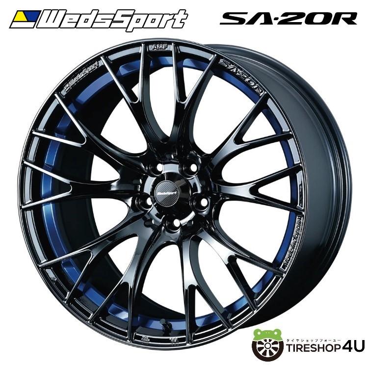 4本購入で送料無料 Weds Sport SA-20R SA20R 18インチ 18x9.5J 5/114.3 