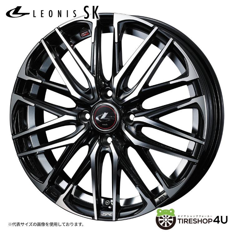 WEDS タイヤホイール4本セット LEONIS SK 16x5.0J 4/100 +45 WEDS タイヤホイール4本セット LEONIS SK 16x5.0J 4/100 +45