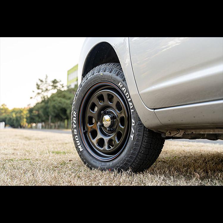 DAYTONA SS タイヤホイール4本セット 15x6.0J 4/100 +30 BLACK DAYTONA SS タイヤホイール4本セット 15x6.0J 4/100 +30 BLACK