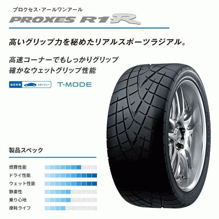 195/55R15 TOYO トーヨー PROXES R1R 195/55-15 85V サマータイヤ 新品1本価格｜tireshop4u｜02