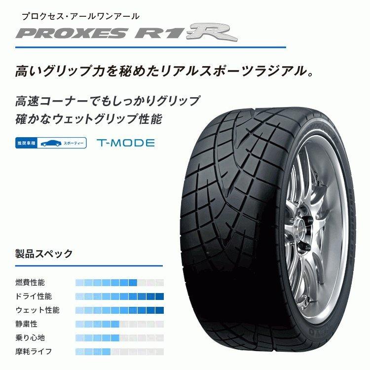 4本セット 225/45R16 TOYO トーヨー PROXES R1R 225/45-16 89W サマータイヤ 新品4本価格｜tireshop4u｜02