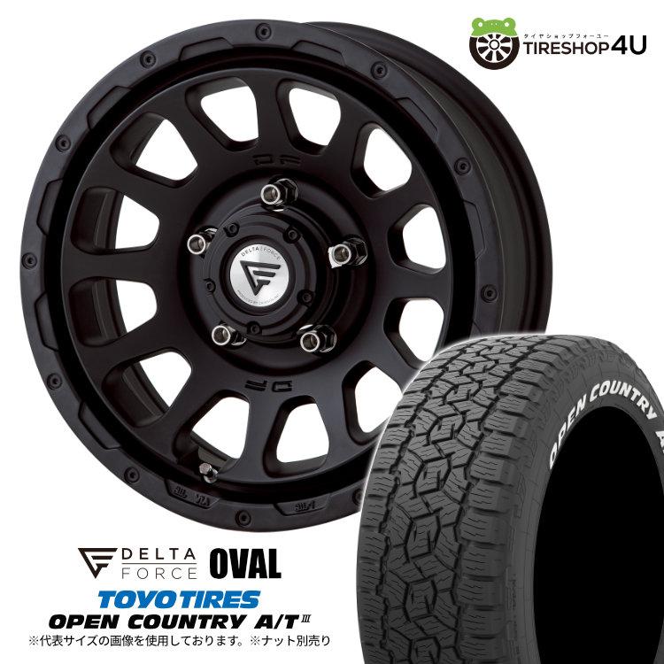 デルタフォース　Toyo Tires Open Country 16インチ DELTA FORCE（デルタフォース） 4本セット DELTA FORCE OVAL 16x6.0J 5