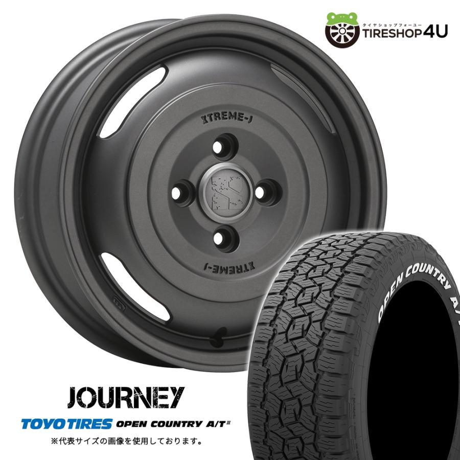 MLJ 4本セット XTREME-J JOURNEY 14x5.0J 4/100 +30 GB TOYO OPEN
