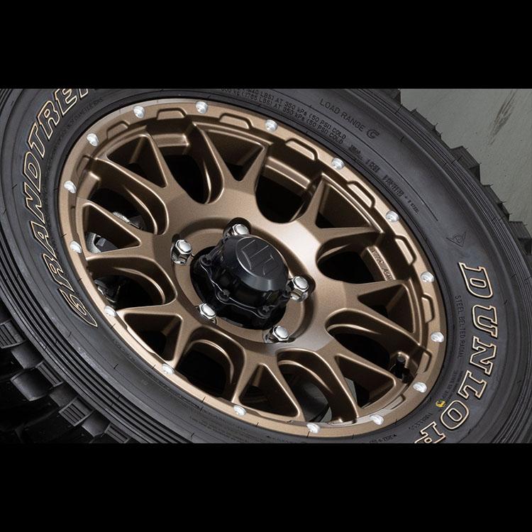 4本購入で送料無料 MUD VANCE 08 14x4.5J 4/100 +45 MAT BRONZE 新品ホイール1本価格 【代引き不可】｜tireshop4u｜05