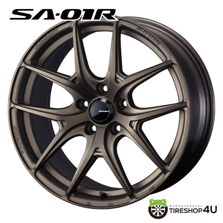 WEDS 4本購入で送料無料 Weds Sport SA-01R SA01R 15x6.0J 4/100