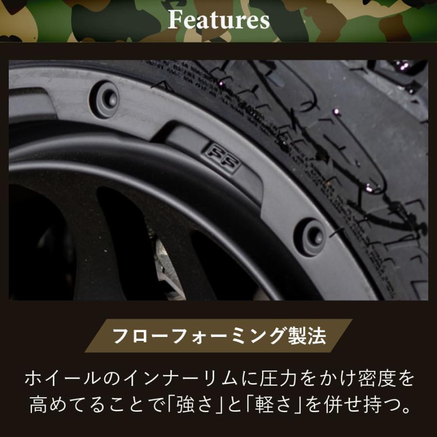 デルタフォース　オーバル　マットブラック　BFgoodrich　16インチ　4本 ジムニー JB64専用 デルタフォース オーバル(マットブラック) 16