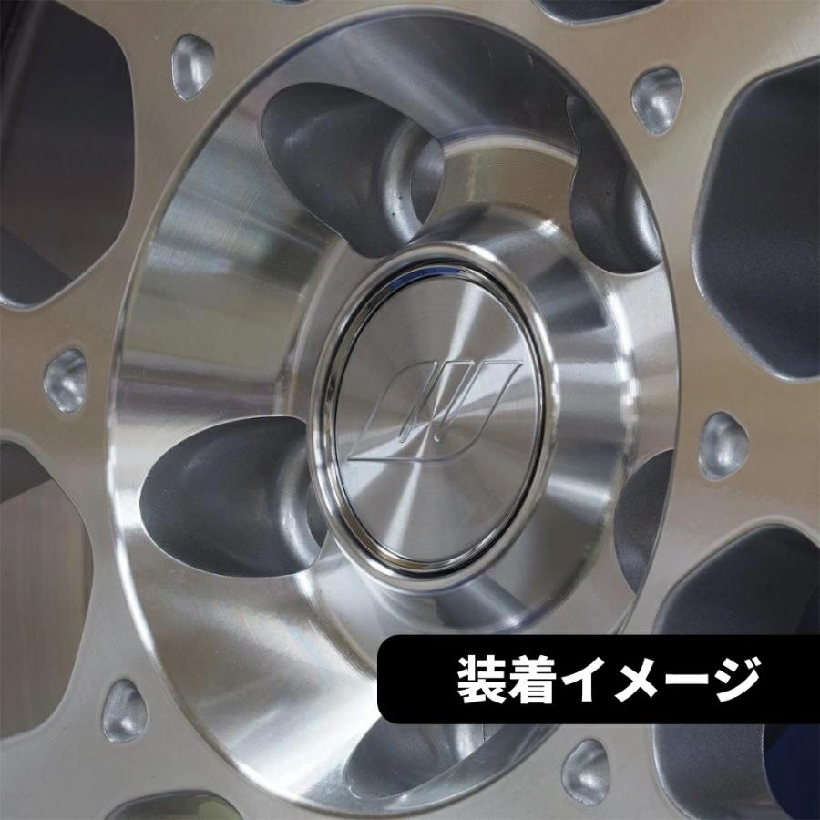 WORK 正規品 センターキャップ 輸出仕様 4個セット シルバー φ70用 EGS