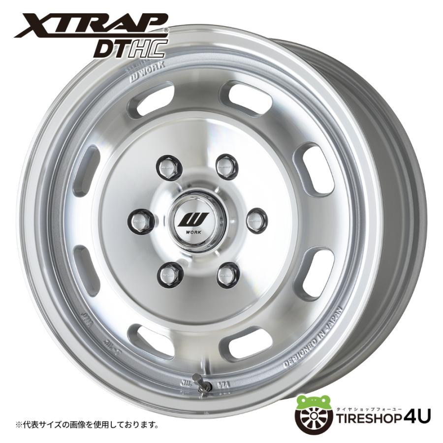 WORK 4本購入で送料無料 WORK XTRAP DTHC 16x6.5J 6/139.7 +38 MSP