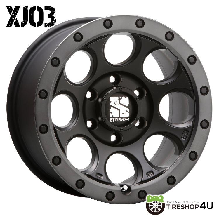 MLJ タイヤホイール4本セット XTREME-J XJ03 17x8.0J 6/139.7 + MLJ タイヤホイール4本セット XTREME-J XJ03 17x8.0J 6/139.7 +