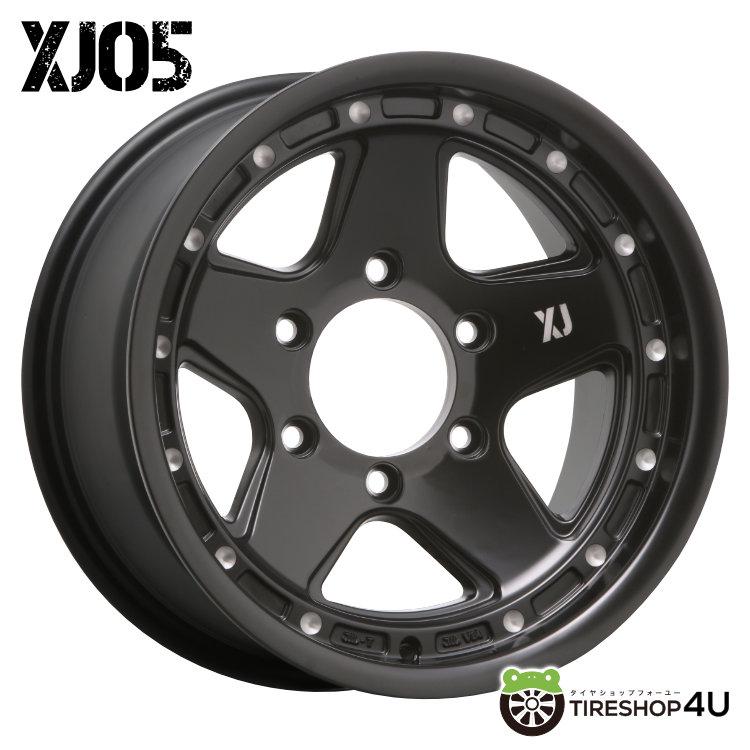 MLJ XTREME-J XJ05 16x8.0J 6/139.7 -25 SBM サテンブラックミルド