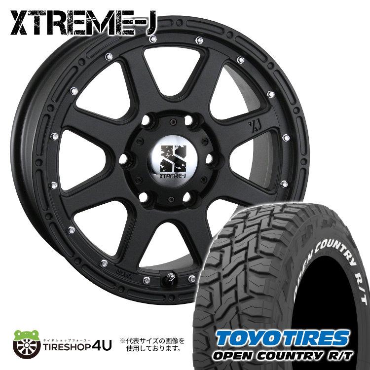 MLJ タイヤホイール4本セット XTREME-J 16x7.0J 6/139.7 +30 FBK MLJ タイヤホイール4本セット XTREME-J 16x7.0J 6/139.7 +30 FBK