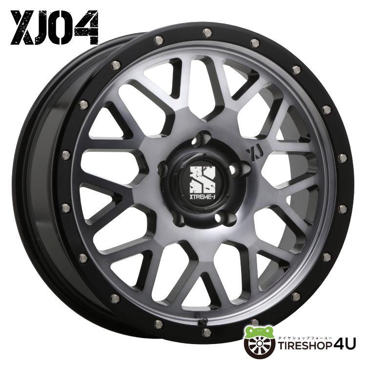 XTREME-J XJ04 20x8.5J 5/114.3 +35 GBMS グロスブラックマシーンスモーククリア 新品ホイール1本価格