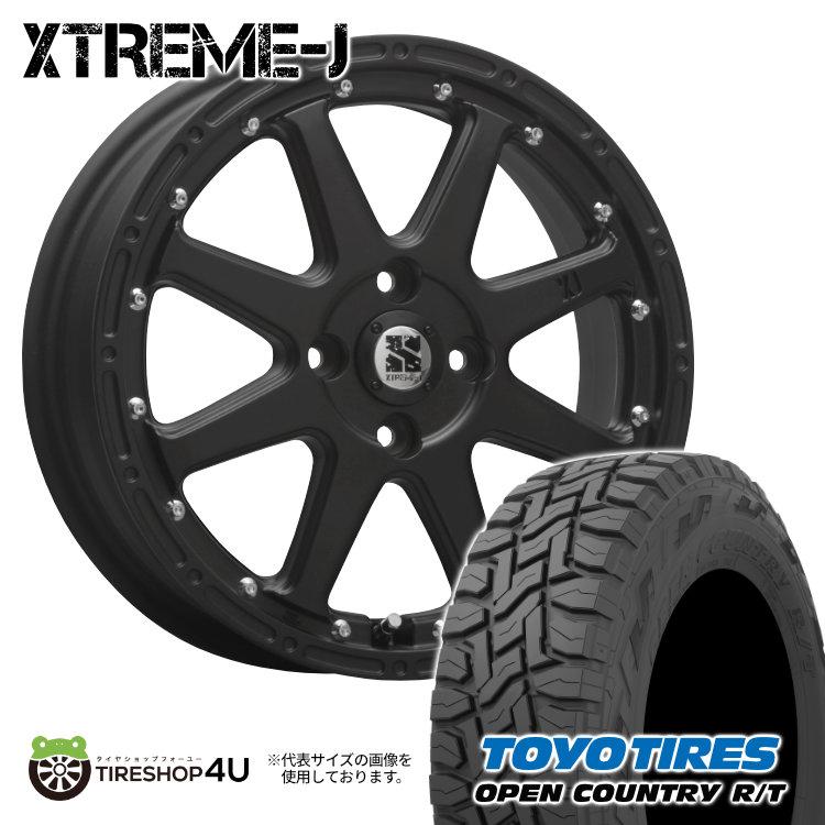 デ*ー様 ★155/65R14 ★MLJ エクストリームJ 4本セット★ MLJ タイヤホイール4本セット XTREME-J 14x4.5J 4/100 +43 FBK