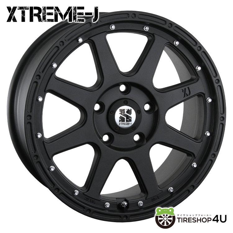 MLJ XTREME-J 17x7.5J 5/114.3 +38 FBK フラットブラック 新品ホイール