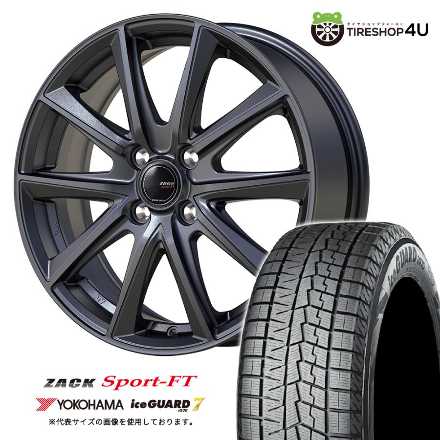 ヨコハマタイヤ（YOKOHAMA TIRE） 冬セット ZACK SPORT-FT 16x6.0J 4