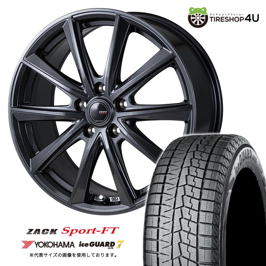 ヨコハマタイヤ（YOKOHAMA TIRE） 冬セット ZACK SPORT-FT 16x6.5J 5 